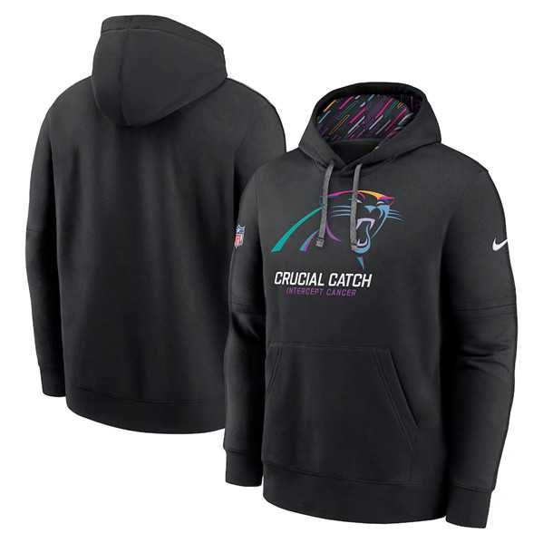 Men's Carolina Panthers Black 2024 Crucial Catch Club Pullover Hoodie,We sell and wholesale Men's Carolina Panthers Black 2024 Crucial Catch Club Pullover Hoodie on line form chian!